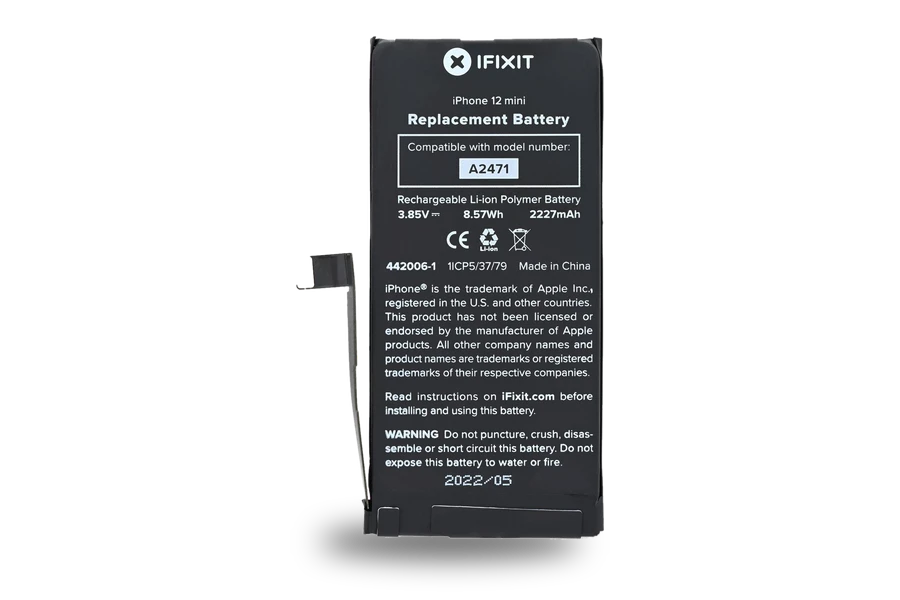Замена аккумулятора iPhone 12 mini