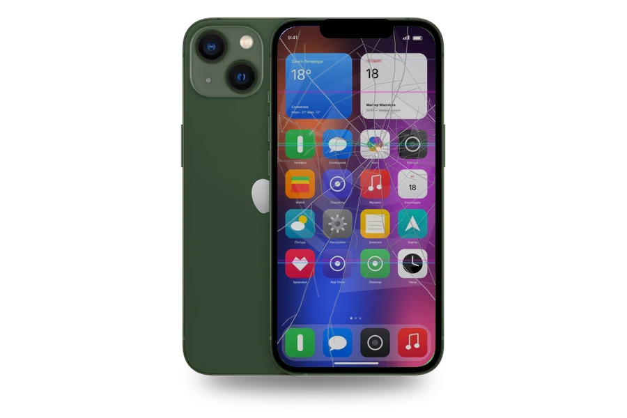 Замена стекла iPhone 13
