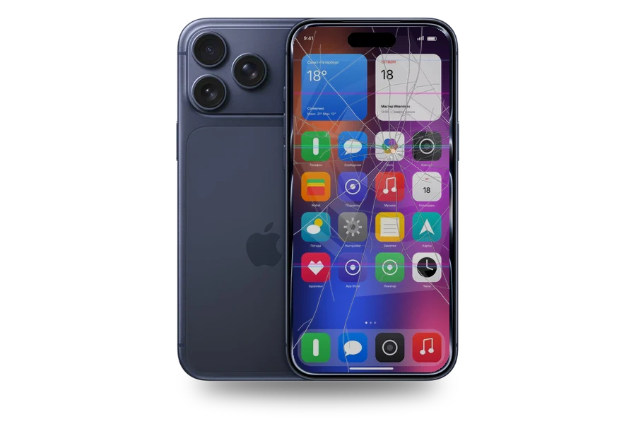Замена стекла iPhone 17 Pro Max
