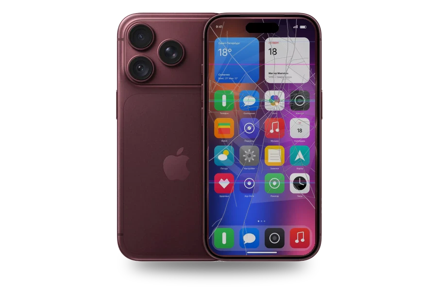 Замена стекла iPhone 18 Pro